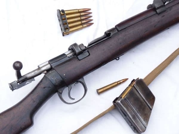 Deactivated Lee-Enfield SMLE Mk3 rifle, 'Peddled Scheme' dated 1917  **SOLD**