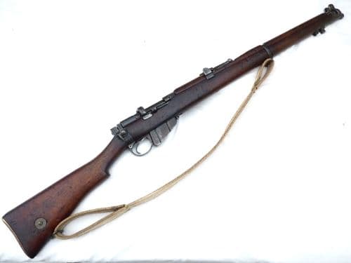 Deactivated Lee-Enfield SMLE no1 mk3 BSA Co. made 1918 dated with mag cut-off  **SOLD**
