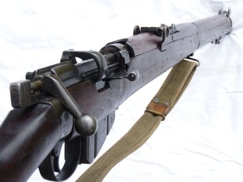 Deactivated Lee-Enfield SMLE no1 mk3 Enfield made 1918 dated with mag cut-off  **SOLD**
