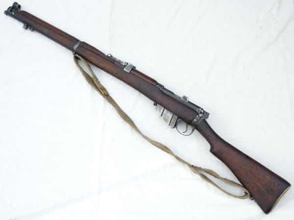 Deactivated Lee-Enfield SMLE rifle  BSA Co. 1917, mag cut-off, ALL matched numbers  **SOLD**