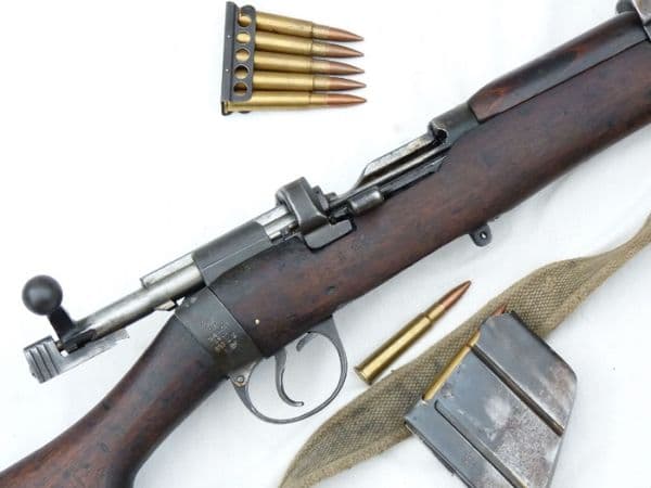 Deactivated Lee-Enfield SMLE rifle  BSA Co. 1917, mag cut-off, ALL matched numbers  **SOLD**