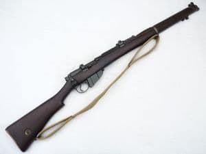 Deactivated Lee-Enfield SMLE rifle No1 mk3* BSA Co. made 1916 dated, mag cut-off, ALL matched numbers  **SOLD**