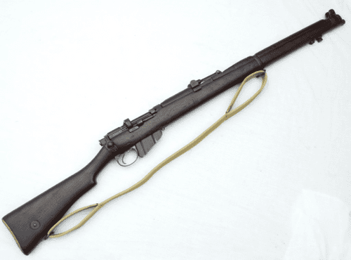 Deactivated Lee-Enfield SMLE rifle no1 mk3* Enfield made 1917 dated, mag cut-off,  matched serial numbers  **SOLD**
