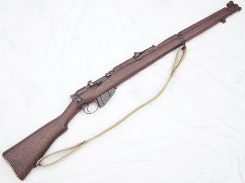 Deactivated Lee-Enfield SMLE rifle No1 Mk3, Enfield made, 1917 dated, mag cut-off **SOLD**