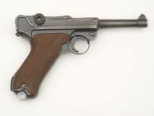 Deactivated Luger P08 9mm Mauser made pistol 1942 dated , early spec **SOLD**