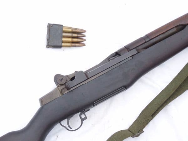 Deactivated M1 Garand self-loading rifle,  Springfield made, sliding locking handle  **SOLD**