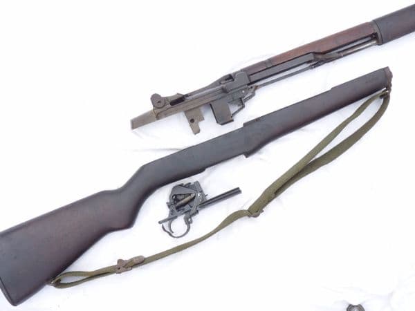 Deactivated M1 Garand self-loading rifle,  Springfield made, sliding locking handle  **SOLD**