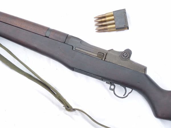 Deactivated M1 Garand self-loading rifle,  Springfield made, sliding locking handle  **SOLD**