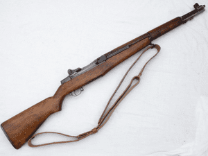 Deactivated M1 Garand self-loading rifle, Winchester made, sliding cocking handle  **SOLD**