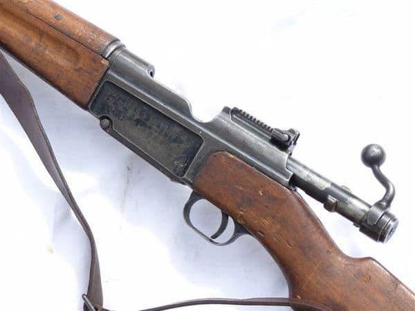 Deactivated MAS 1936 French infantry rifle, early WW2 manufacture, with bayonet SOLD