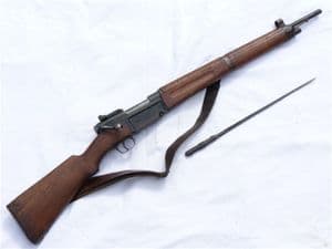 Deactivated MAS 1936 French infantry rifle, early WW2 manufacture, with bayonet SOLD