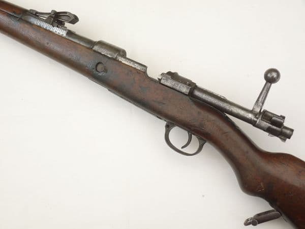 Deactivated Mauser G98 rifle, 1915 dated DWM made, most matched s/numbers, early spec