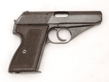 Deactivated Mauser HSc 7.65mm pistol,  Nazi marked, police issue **SOLD**