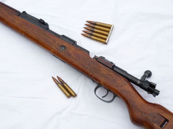 Deactivated Mauser K98 infantry rifle 1941 dated, in sniper-type stock  **SOLD**