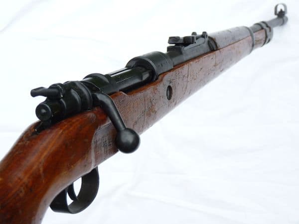 Deactivated Mauser K98 infantry rifle 1941 dated, in sniper-type stock  **SOLD**
