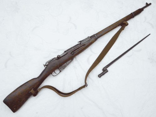 Deactivated Mosin-Nagant M1891/30 1938 dated Russian infantry rifle c/w bayonet **SOLD**