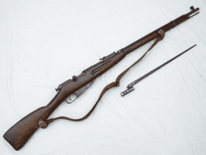Deactivated Mosin-Nagant M1891/30 1942 dated Russian infantry rifle c/w bayonet **SOLD**