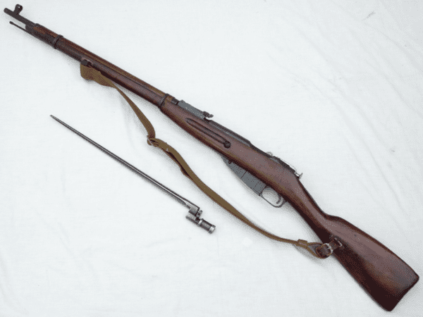 Deactivated Mosin-Nagant M1891/30 1942 dated Russian infantry rifle with bayonet  **SOLD**