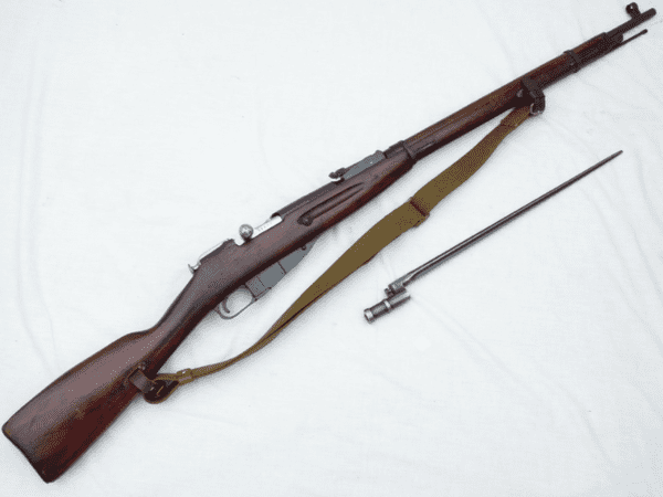 Deactivated Mosin-Nagant M1891/30 1942 dated Russian infantry rifle with bayonet  **SOLD**
