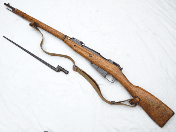 Deactivated Mosin-Nagant M1891 'Dragoon' 1929 dated Russian infantry rifle with bayonet  **SOLD**