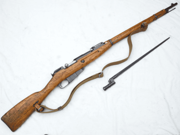 Deactivated Mosin-Nagant M1891 'Dragoon' 1929 dated Russian infantry rifle with bayonet  **SOLD**