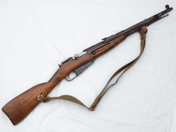 Deactivated Mosin-Nagant M44 1945 dated Russian carbine with bayonet  **SOLD**
