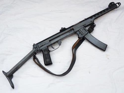 Deactivated Polish PPS-43 sub-machine gun 1953 dated SOLD