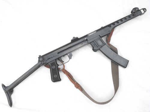 Deactivated Polish PPS-43 sub-machine gun kit 1955 dated