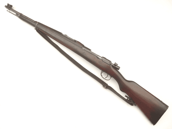 Deactivated Portuguese Mauser M1904/39 rifle, all matched s/numbers, early spec