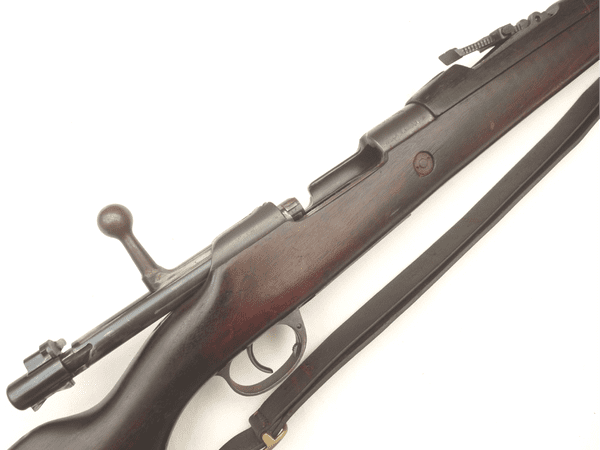 Deactivated Portuguese Mauser M1904/39 rifle, all matched s/numbers, early spec