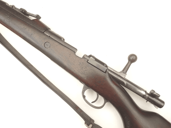Deactivated Portuguese Mauser M1904/39 rifle, all matched s/numbers, early spec