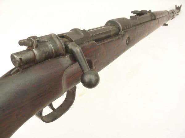 Deactivated Portuguese Mauser M937-A rifle, matched s/numbers, early spec, Nazi marked