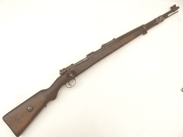 Deactivated Portuguese Mauser M937-A rifle, matched s/numbers, early spec, Nazi marked
