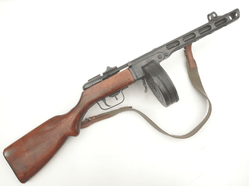 Deactivated PPSh-41 Russian smg with sling 1944 dated, sliding cocking handle **SOLD**