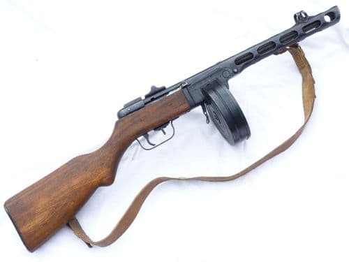 Deactivated PPSh-41 Russian smg with sling 1945 dated, sliding cocking-handle  **SOLD**