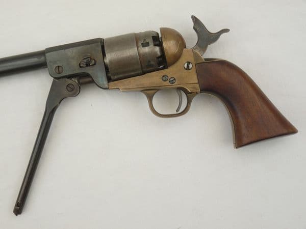 Deactivated replica Colt Dragoon M1848 black-powder pistol, early spec **SOLD**