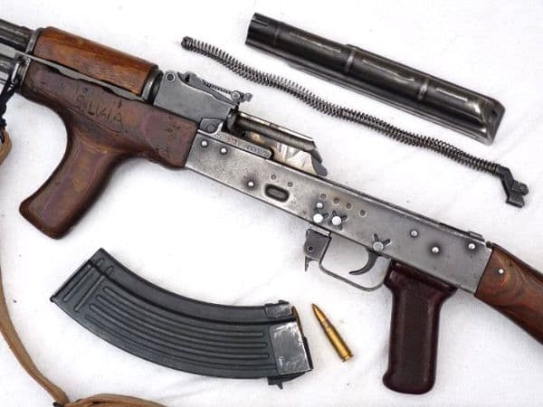 Deactivated Romanian made AIM model 63 assault rifle 1973 dated SOLD