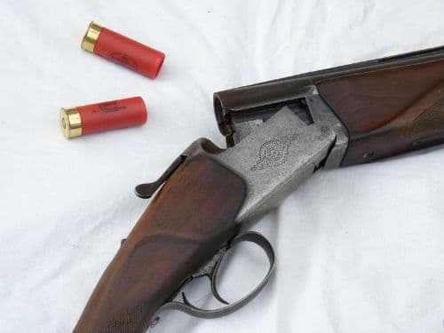 Deactivated Russian Baikal 12-bore 'over-and-under' shotgun SOLD