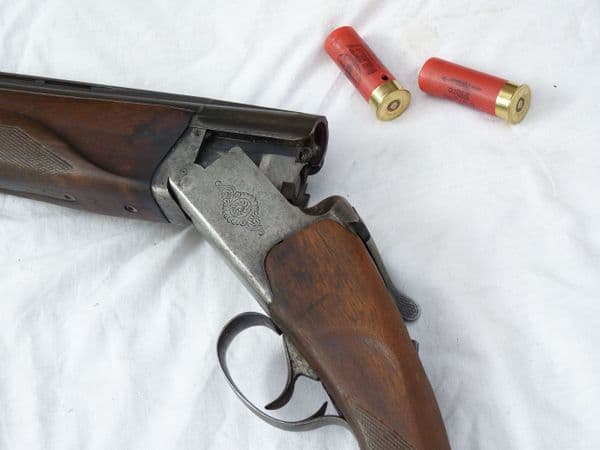 Deactivated Russian Baikal 12-bore 'over-and-under' shotgun SOLD