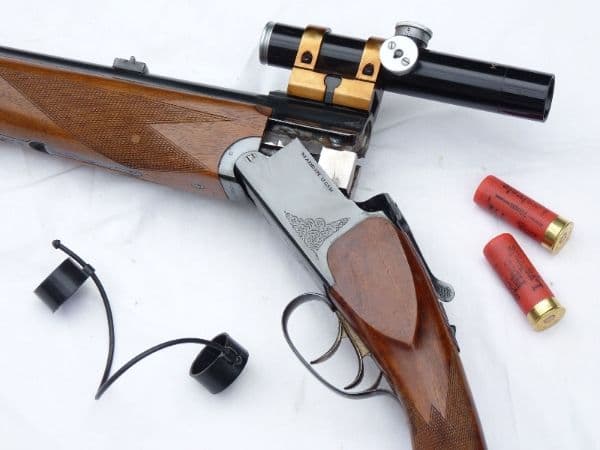 Deactivated Russian made Baikal model IJ-15 20-bore/ .22 shotgun/rifle with scope  **SOLD**