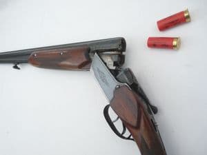 Deactivated Russian made Baikal over-and-under shotgun SOLD