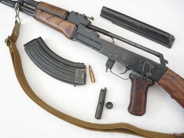 Deactivated Russian made Kalashnikov AK47 assault rifle, milled receiver