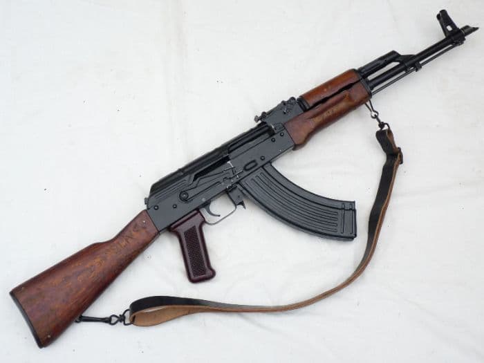 Deactivated Russian made Kalashnikov AKM assault rifle dated 1975 SOLD