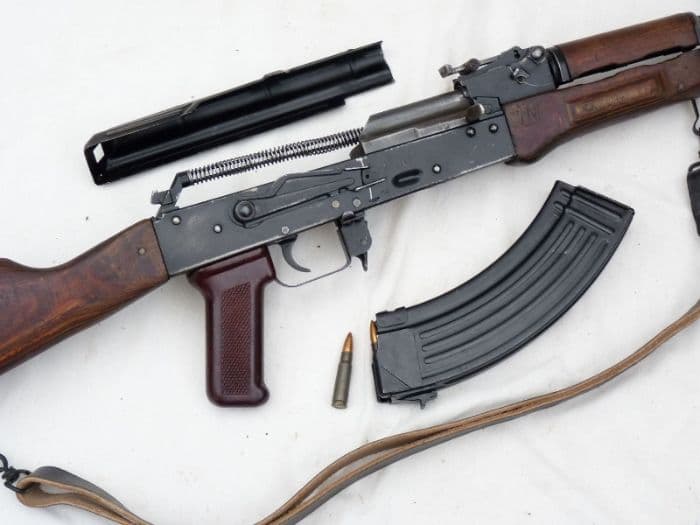 Deactivated Russian made Kalashnikov AKM assault rifle dated 1976 SOLD