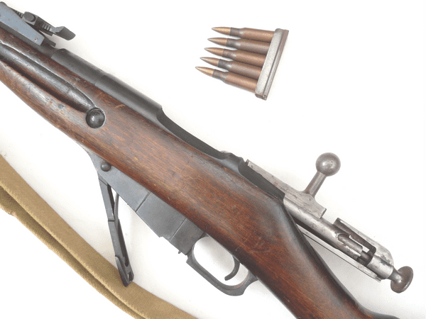 Deactivated Russian Mosin-Nagant M1891/30 1939 dated infantry rifle ...