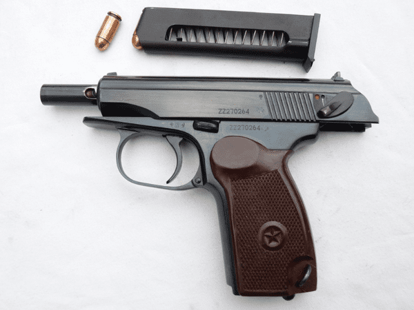 Deactivated Russian PM Makarov 9mm automatic pistol with holster  **SOLD**