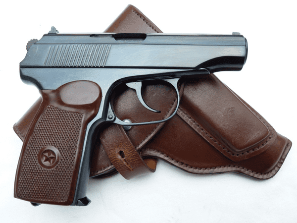Deactivated Russian PM Makarov 9mm automatic pistol with holster  **SOLD**