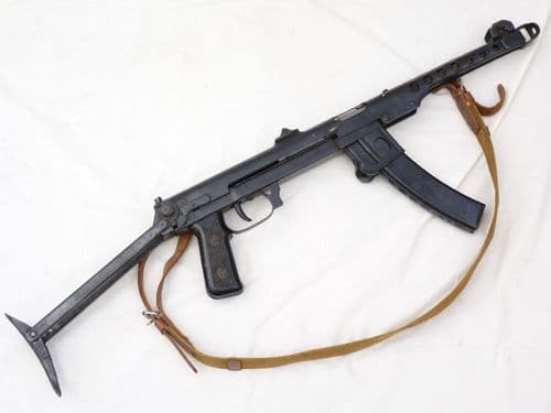 Deactivated Russian PPS-43 sub machine-gun 1944 dated, sliding cocking handle  **SOLD**