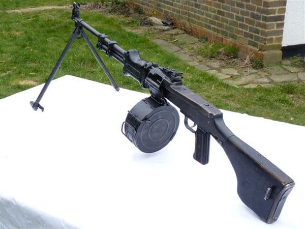 Deactivated Russian RPD 7.62 cal m44 light machine gun SOLD