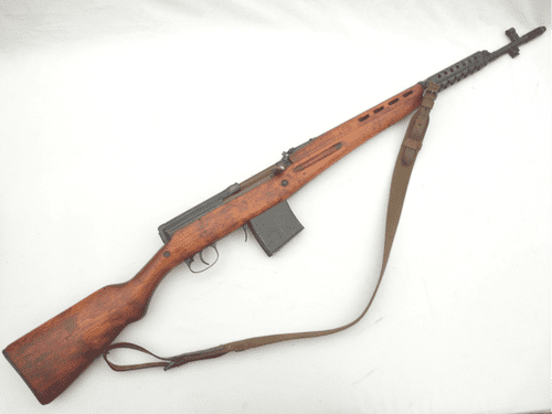 Deactivated Russian  SVT-40 semi-automatic rifle 1941 dated, FLP.Mi marked, German capture